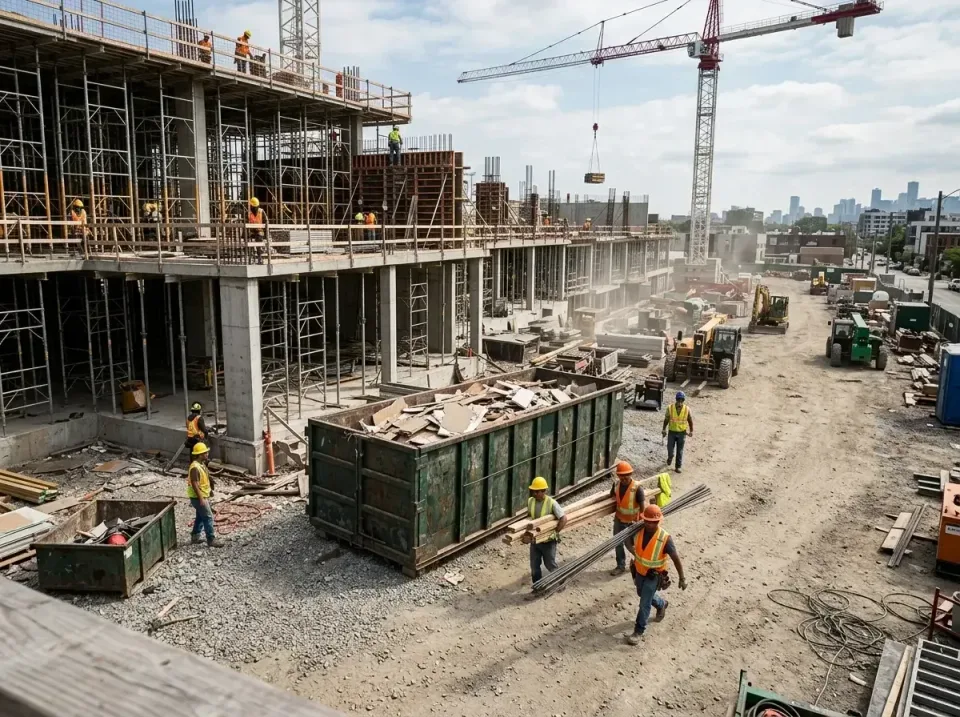 commercial-construction-site-w-002 — frequently asked questions, Low Cost Construction Dumpster Rental in Spotswood, NJ